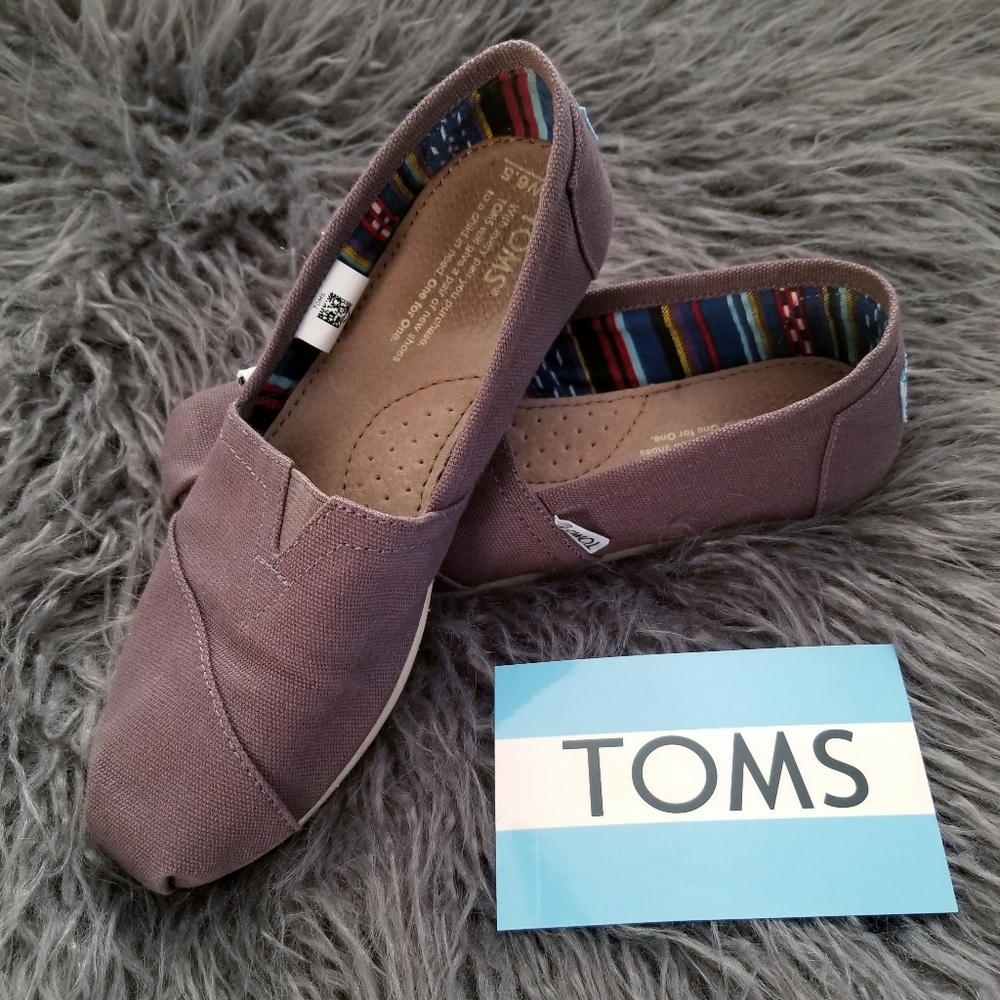 TOMS Women's 6.5 Ash Canvas